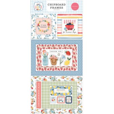 Carta Bella Summer Sticker - Chipboard Frames